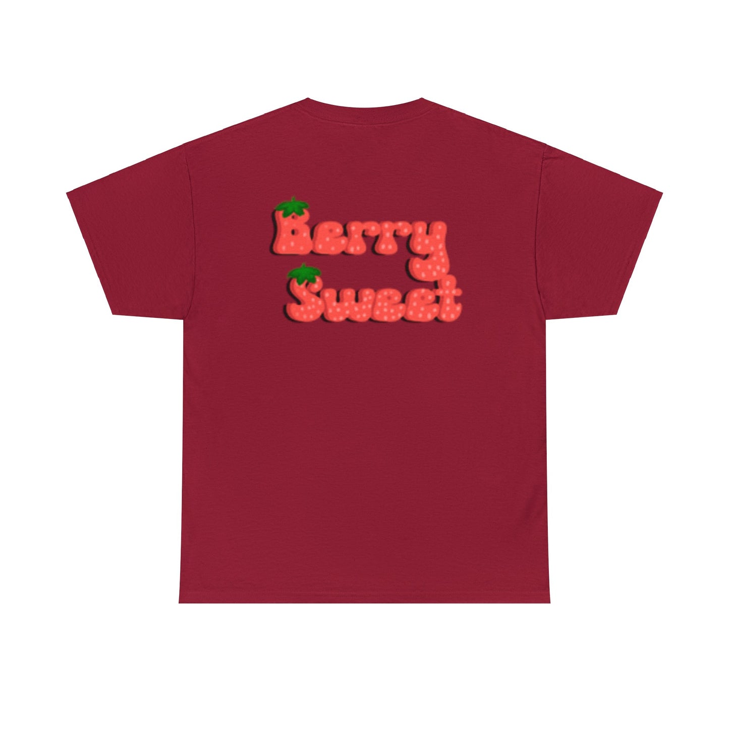 Berry Sweet Strawberry Unisex Heavy Cotton Tee