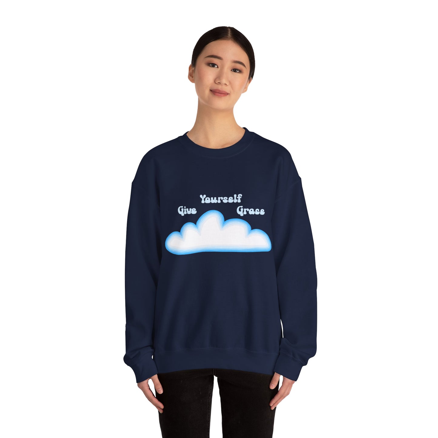 Give Yourself Grace Unisex Heavy Blend™ Crewneck Sweatshirt