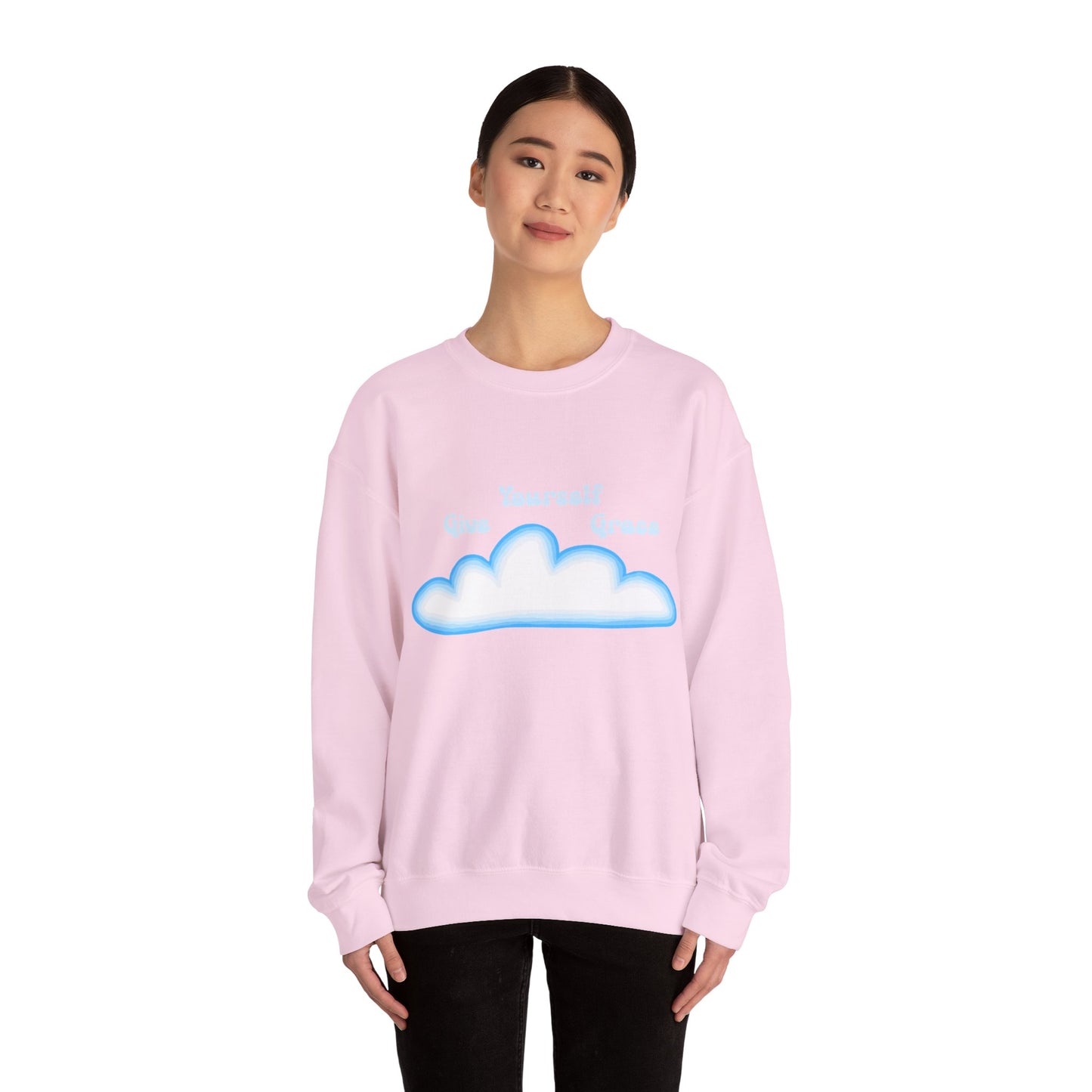 Give Yourself Grace Unisex Heavy Blend™ Crewneck Sweatshirt