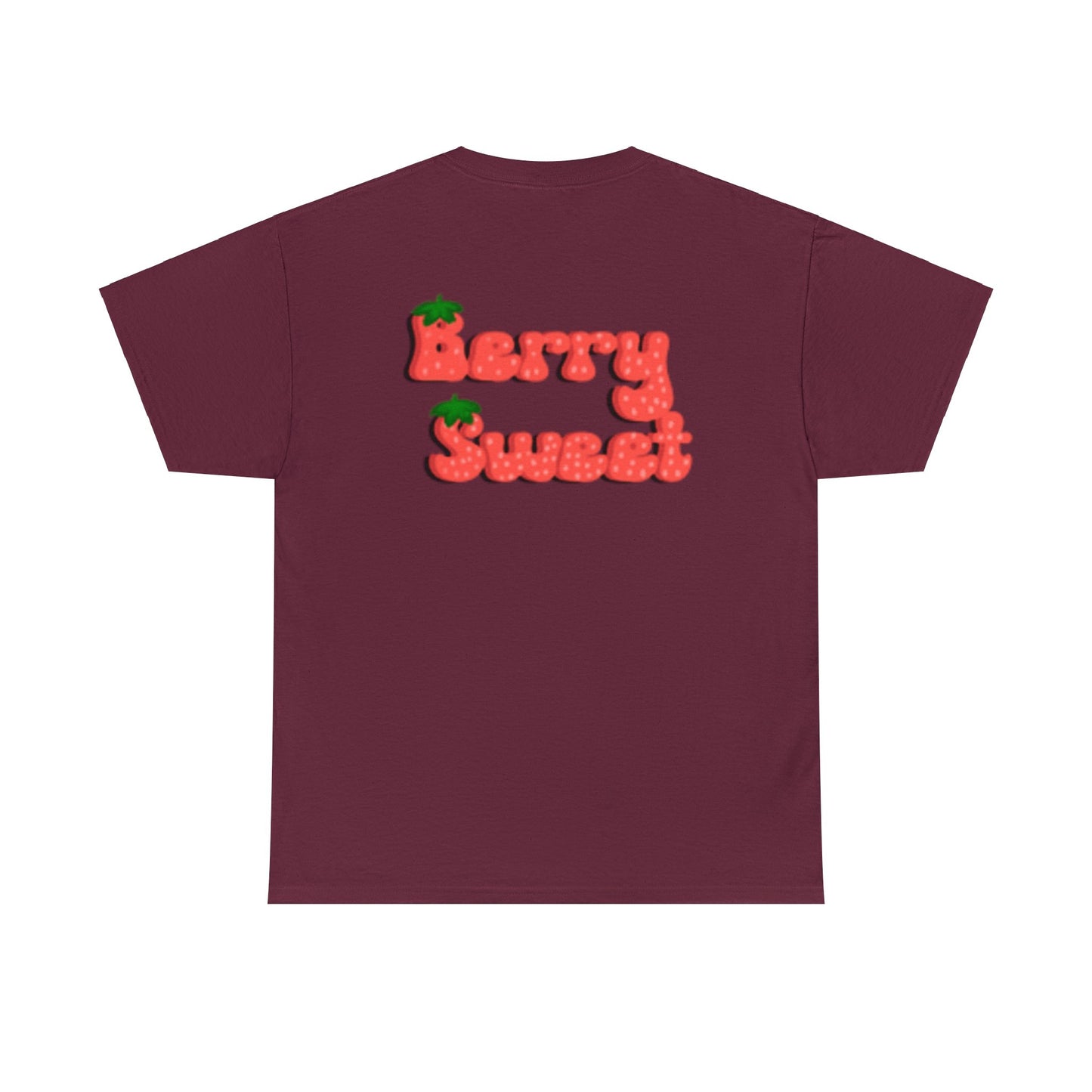 Berry Sweet Strawberry Unisex Heavy Cotton Tee