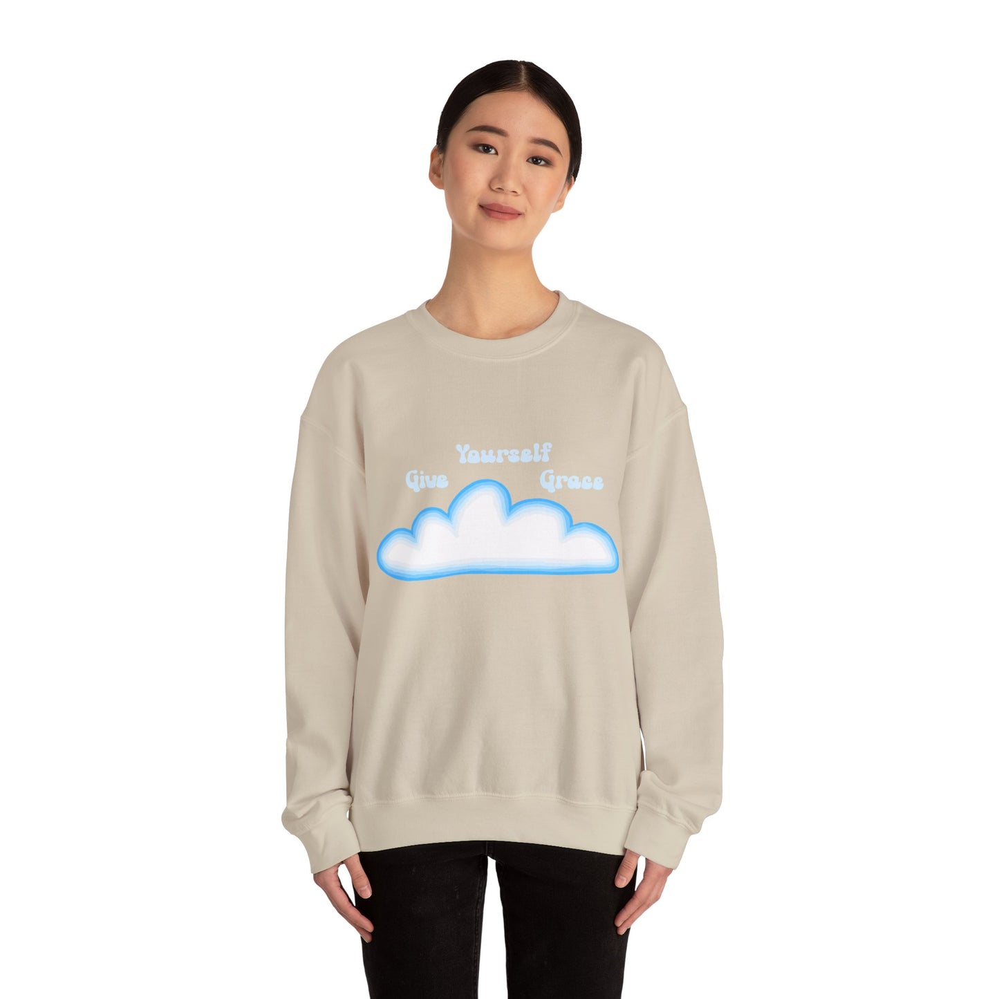 Give Yourself Grace Unisex Heavy Blend™ Crewneck Sweatshirt