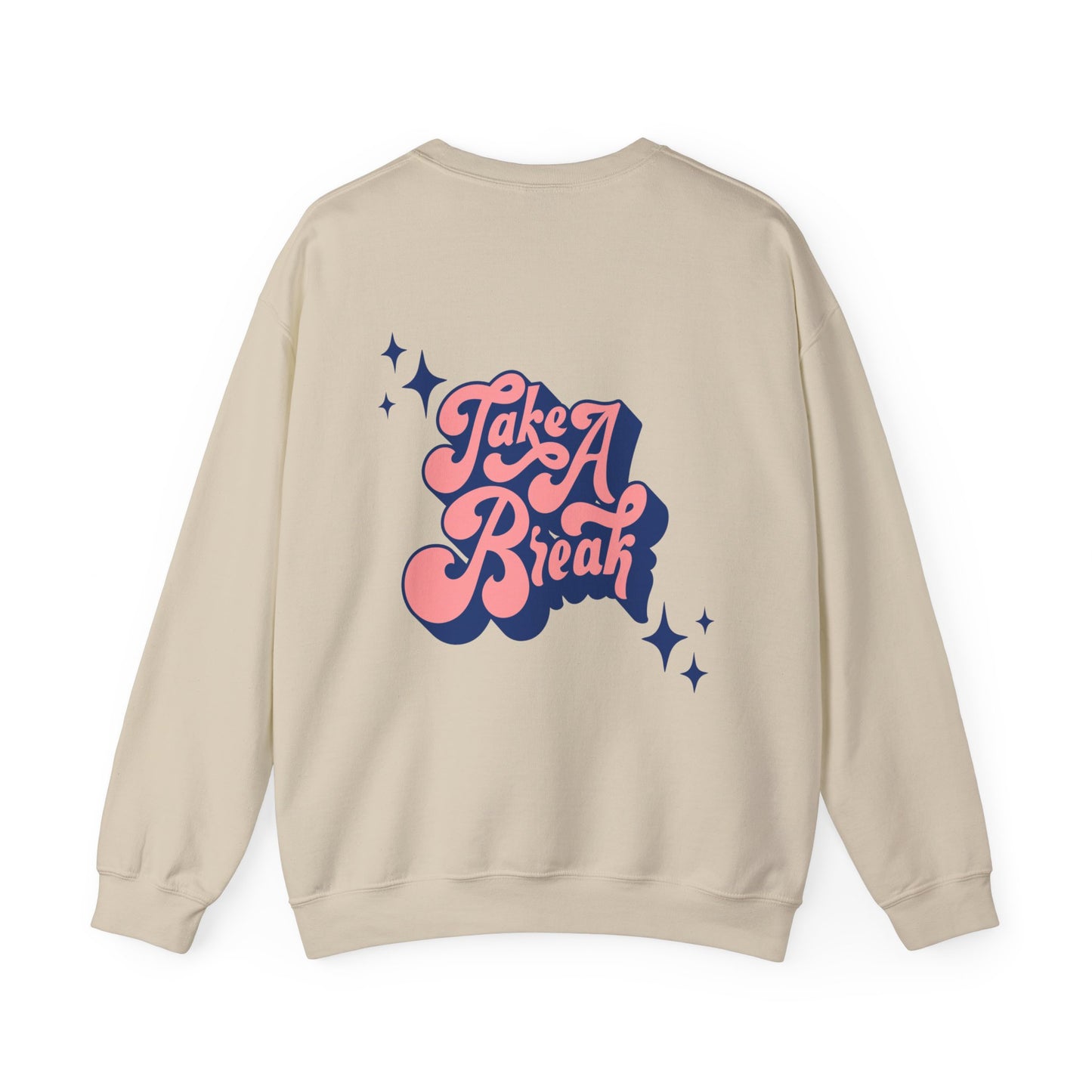 Take A Break Unisex Heavy Blend™ Crewneck Sweatshirt