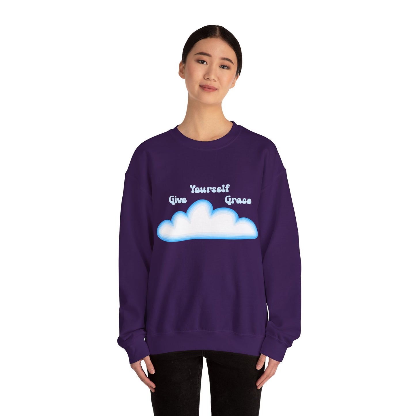 Give Yourself Grace Unisex Heavy Blend™ Crewneck Sweatshirt