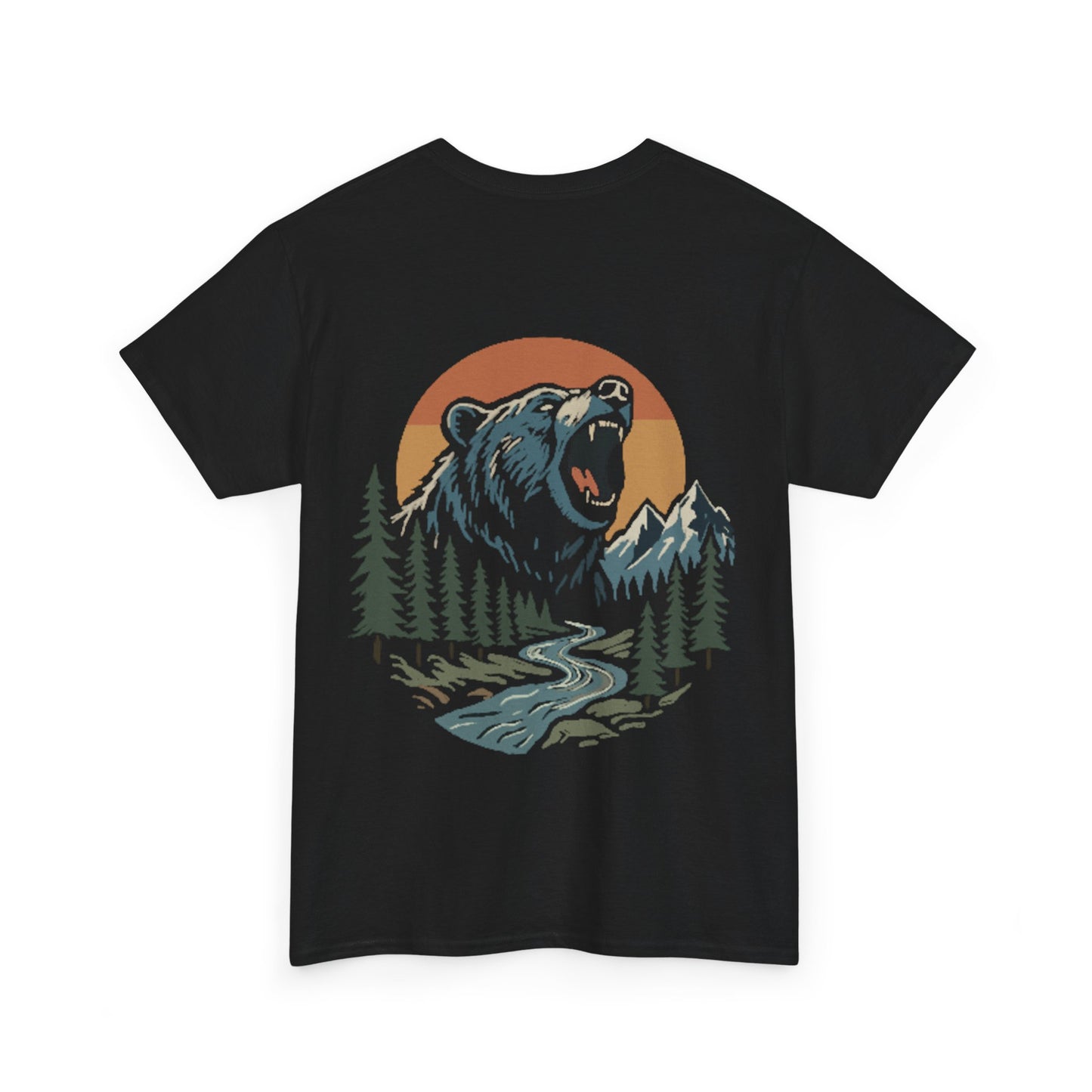 Roam Free Bear Unisex Heavy Cotton Tee
