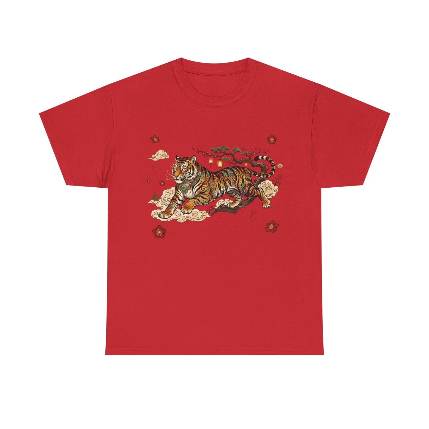 Tiger Unisex Heavy Cotton Tee