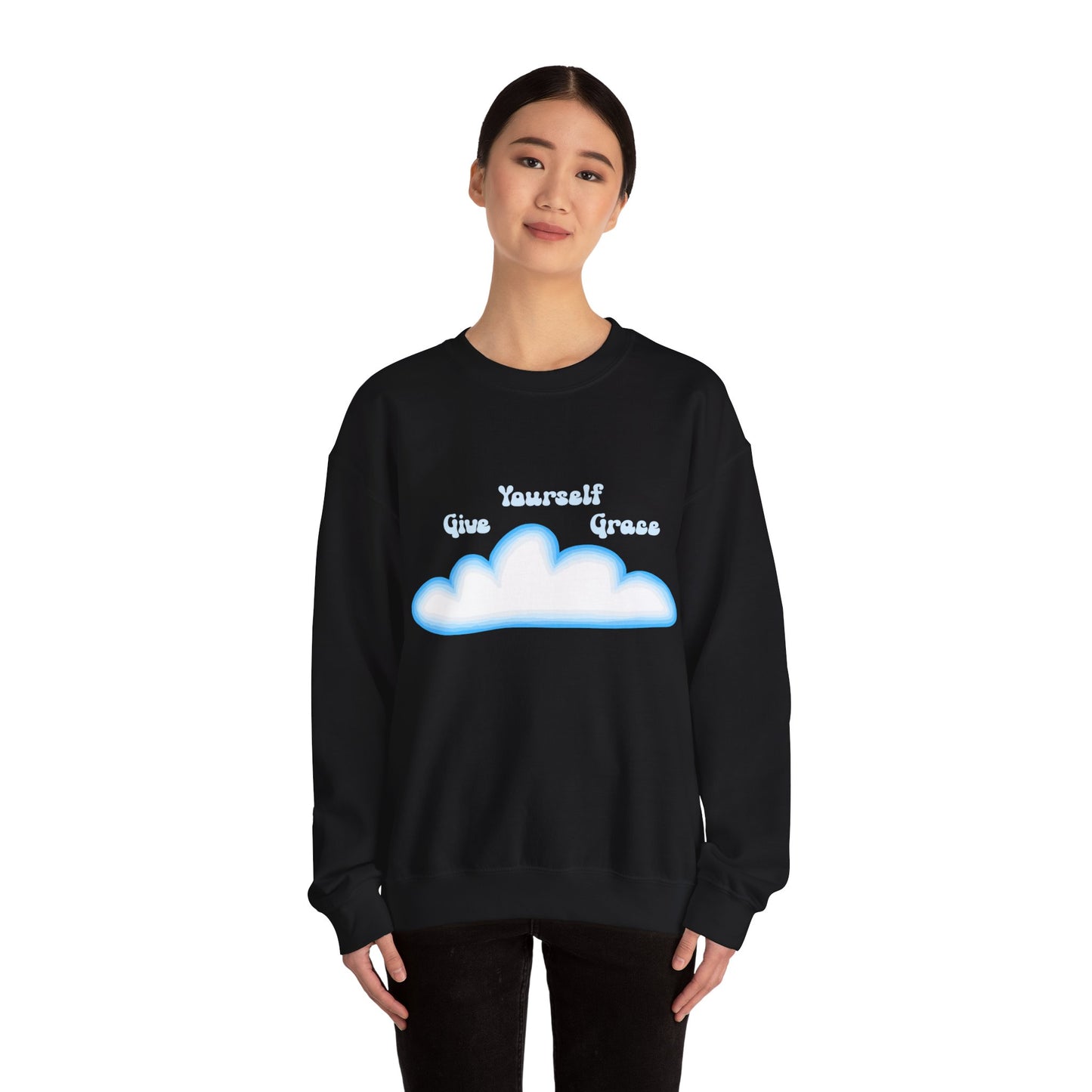 Give Yourself Grace Unisex Heavy Blend™ Crewneck Sweatshirt