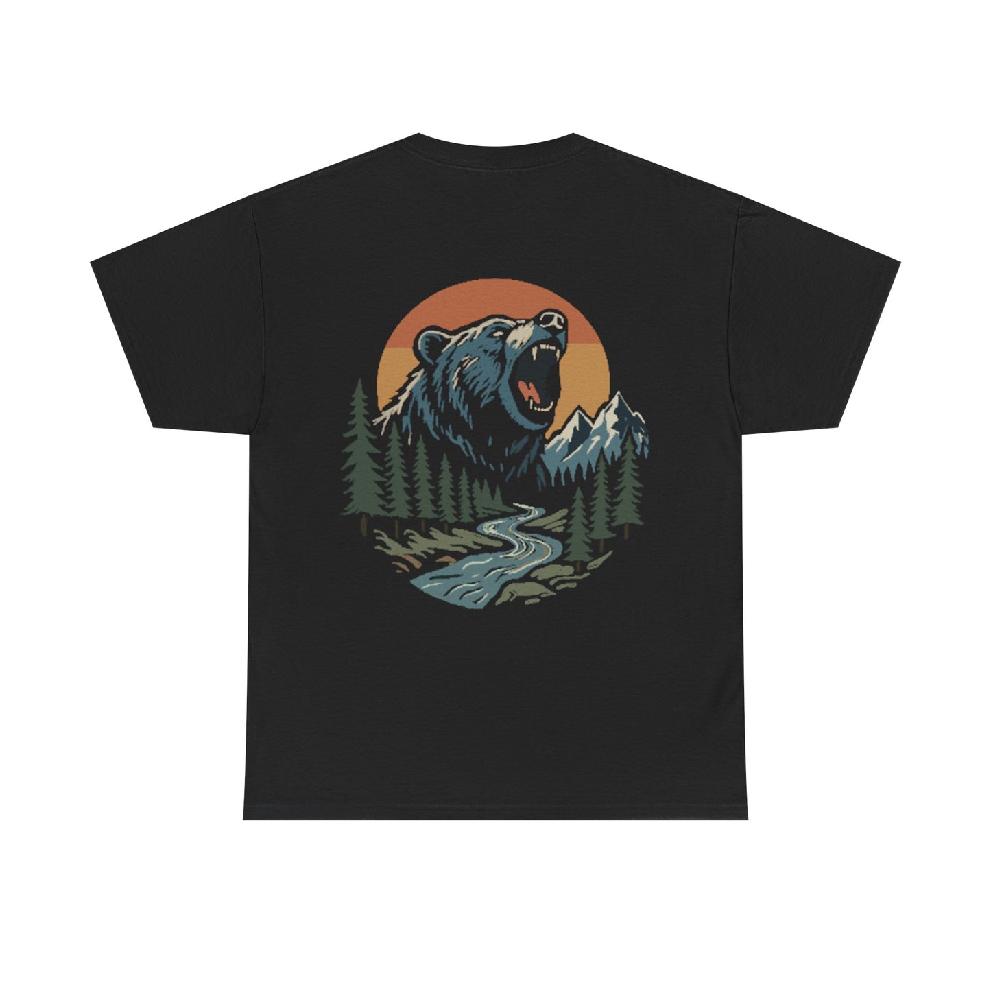Roam Free Bear Unisex Heavy Cotton Tee