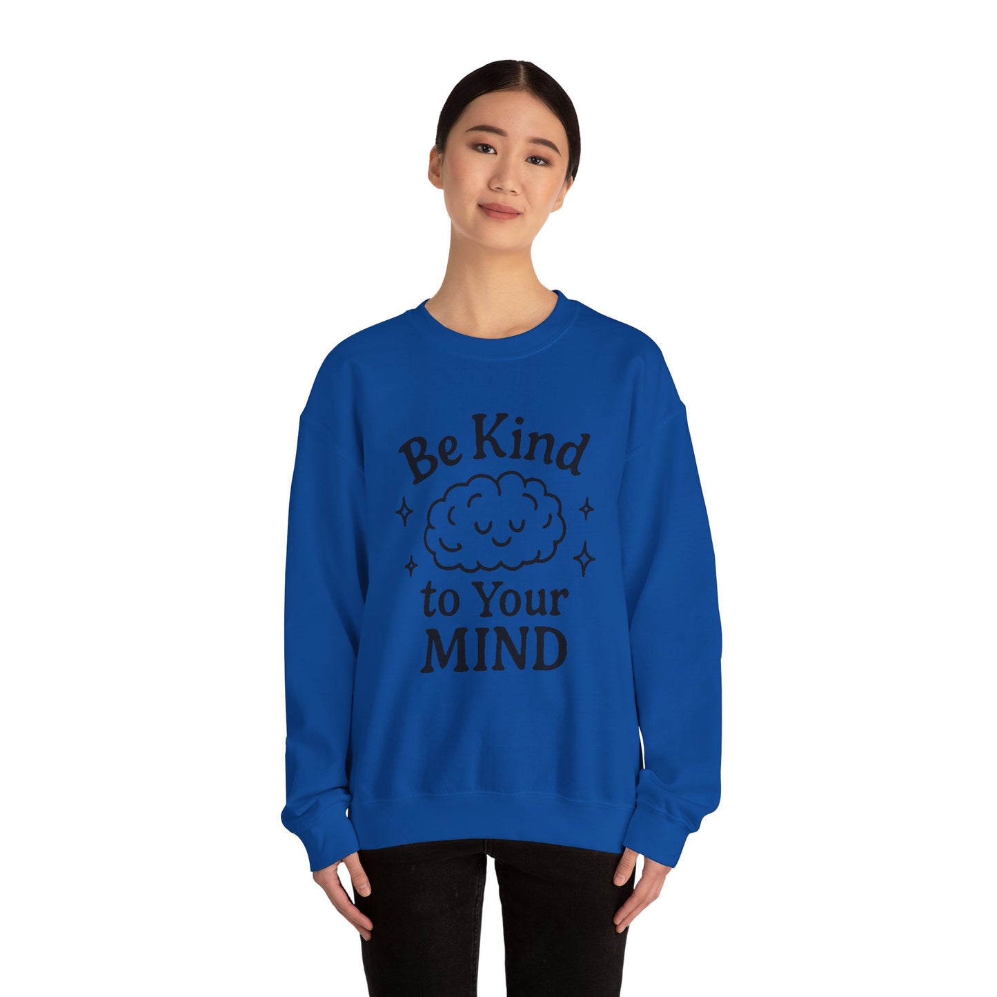 Be Kind To Your Mind Unisex Heavy Blend™ Crewneck Sweatshirt