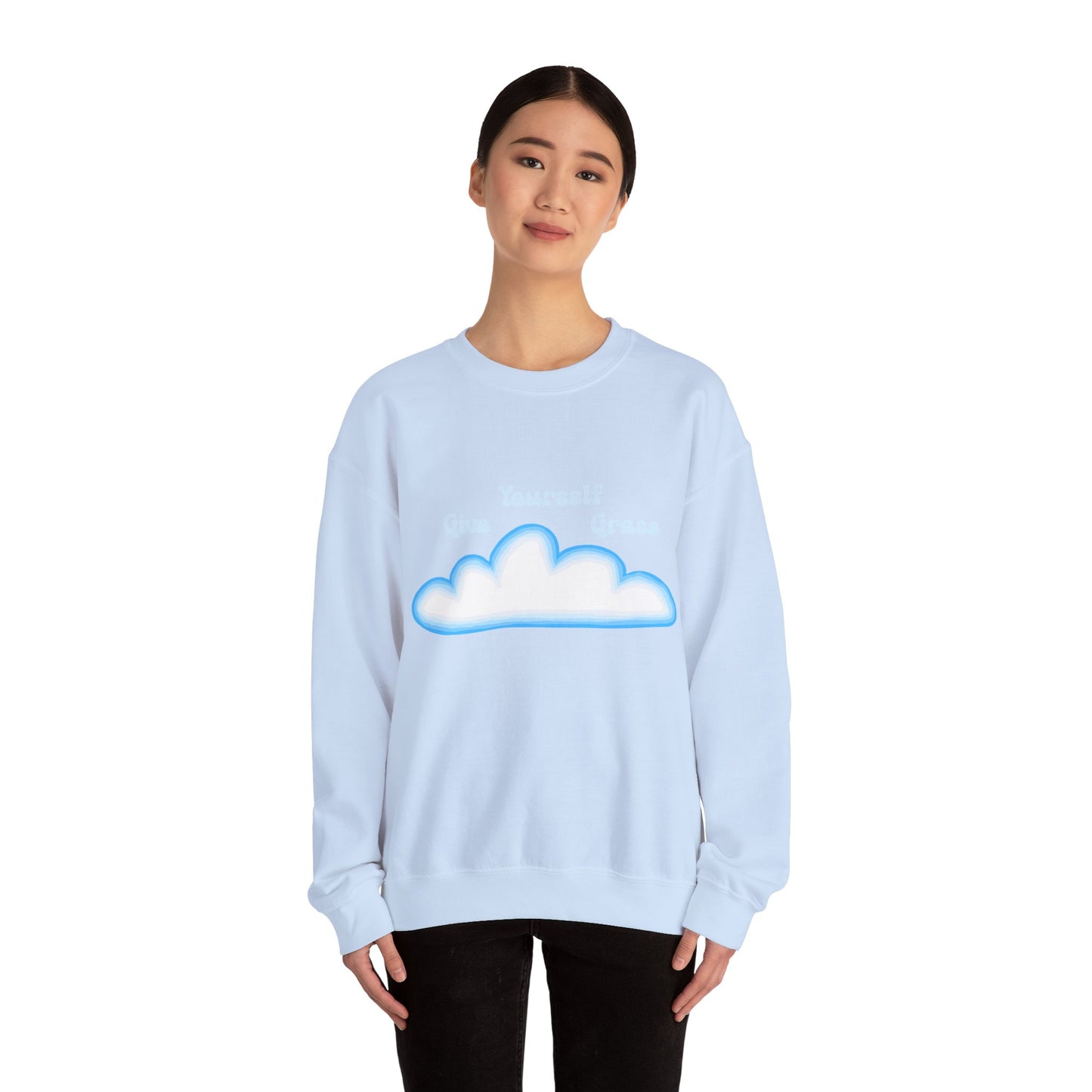 Give Yourself Grace Unisex Heavy Blend™ Crewneck Sweatshirt