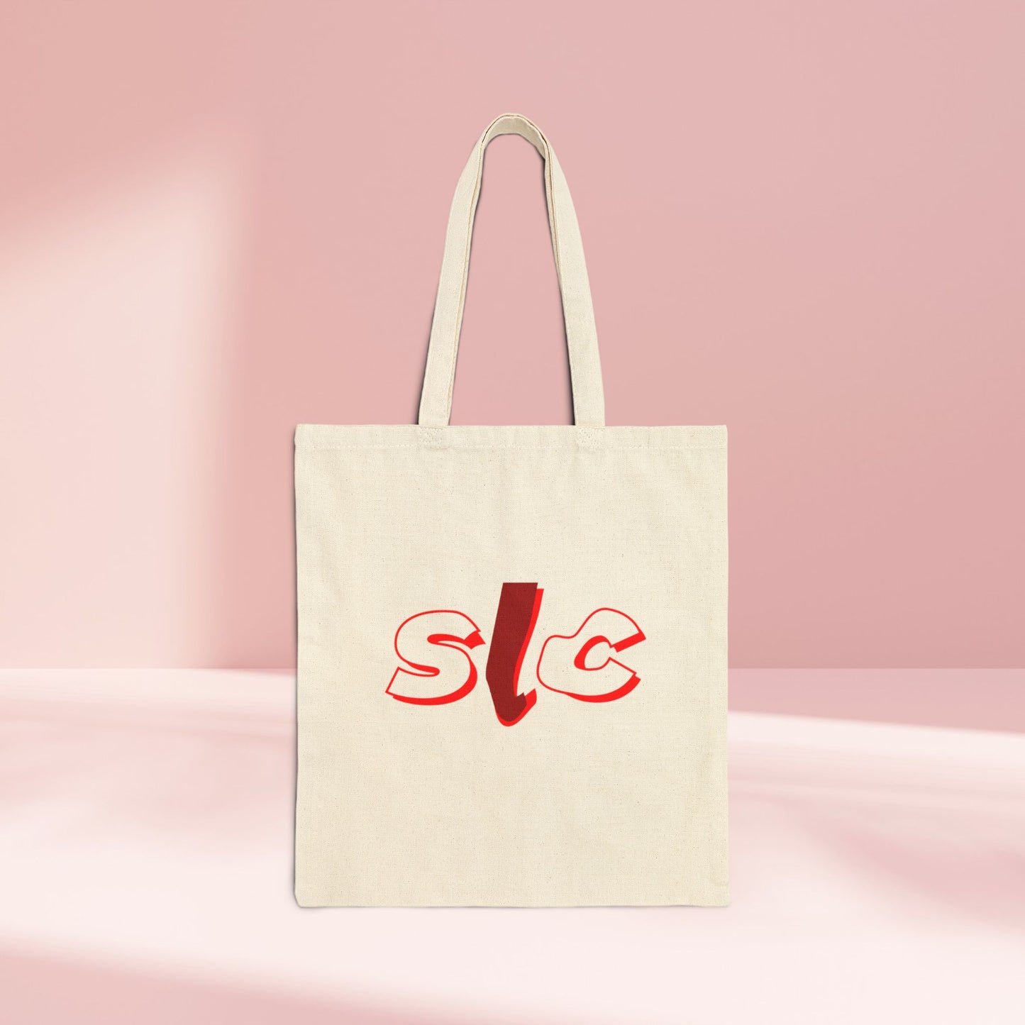 Self Love Club Canvas Tote — 'self love club' Retro Feminine Tote Bag