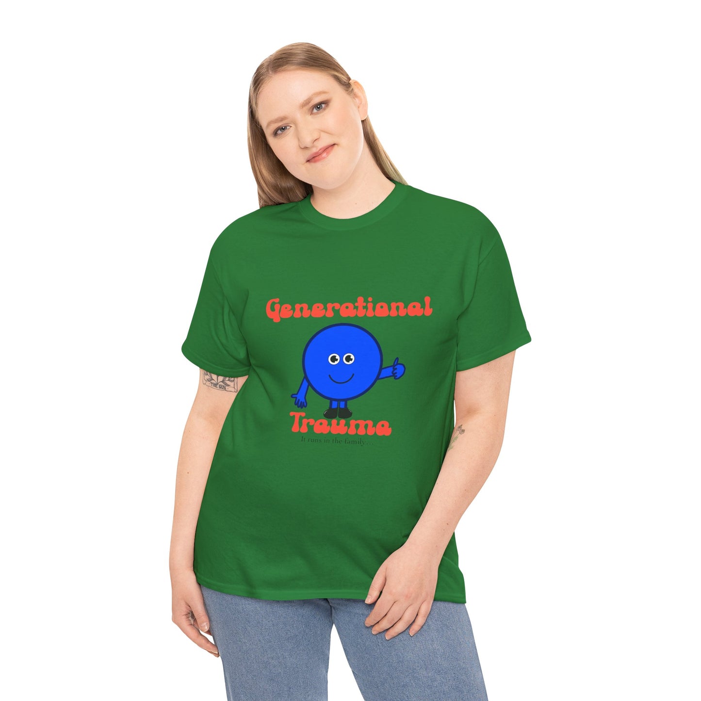 Generational Trauma Unisex Heavy Cotton Tee