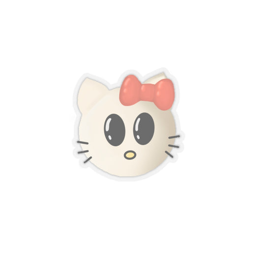 Kitty Inspired Kiss-Cut Stickers
