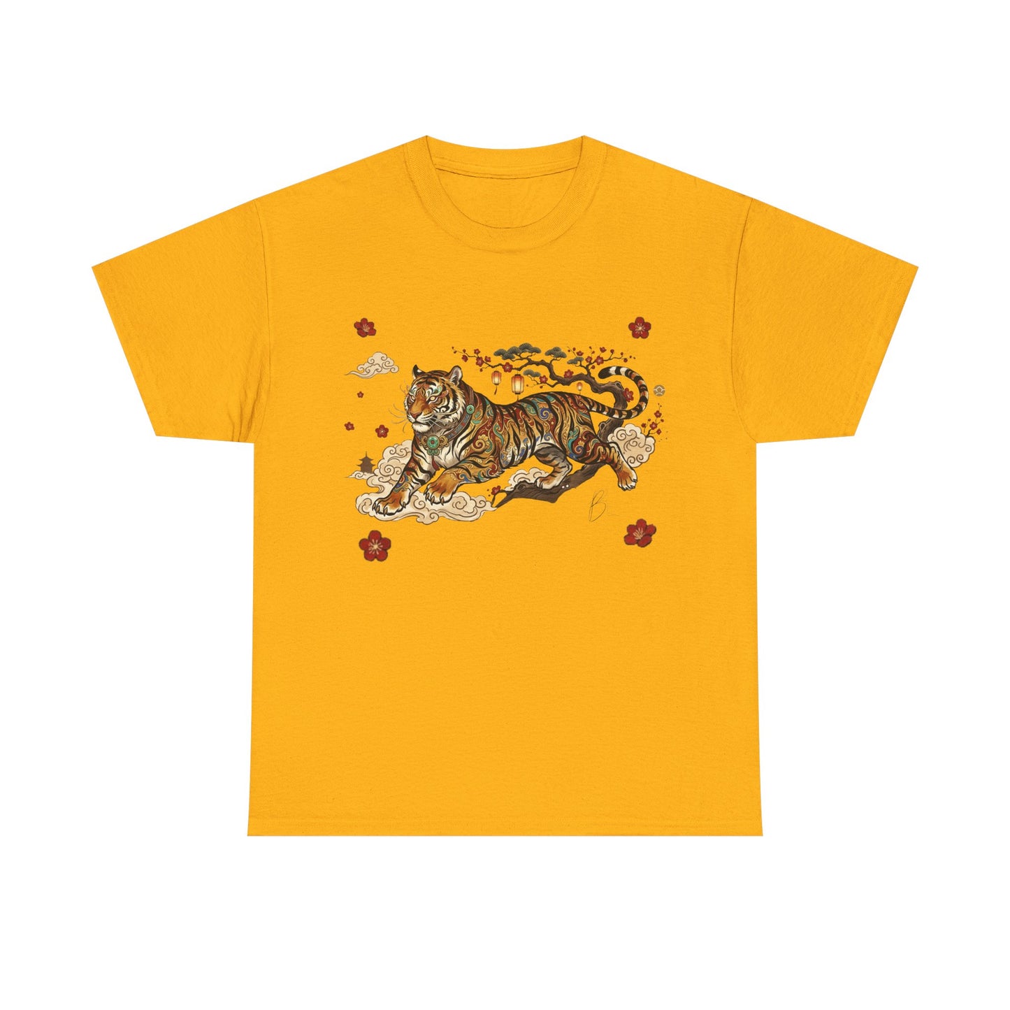 Tiger Unisex Heavy Cotton Tee